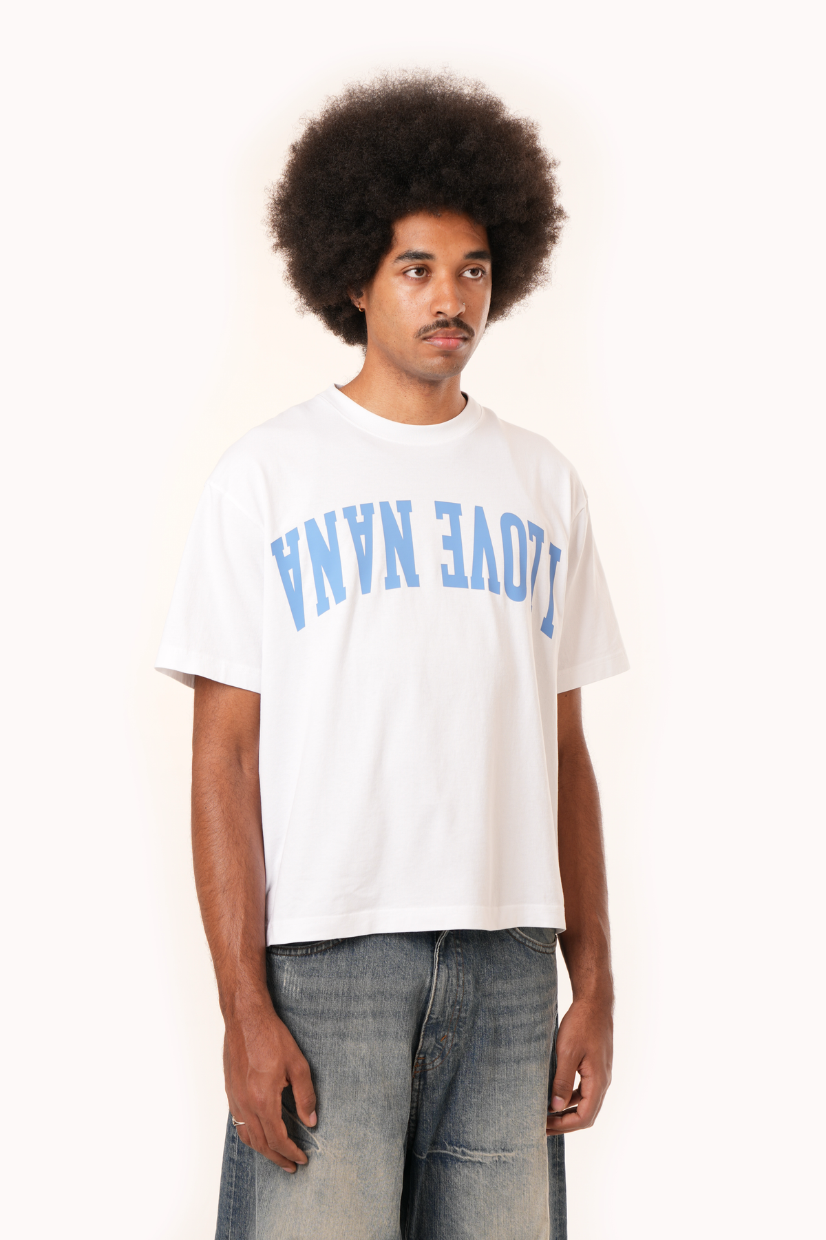 CLEANSE Cropped Tee white view 2