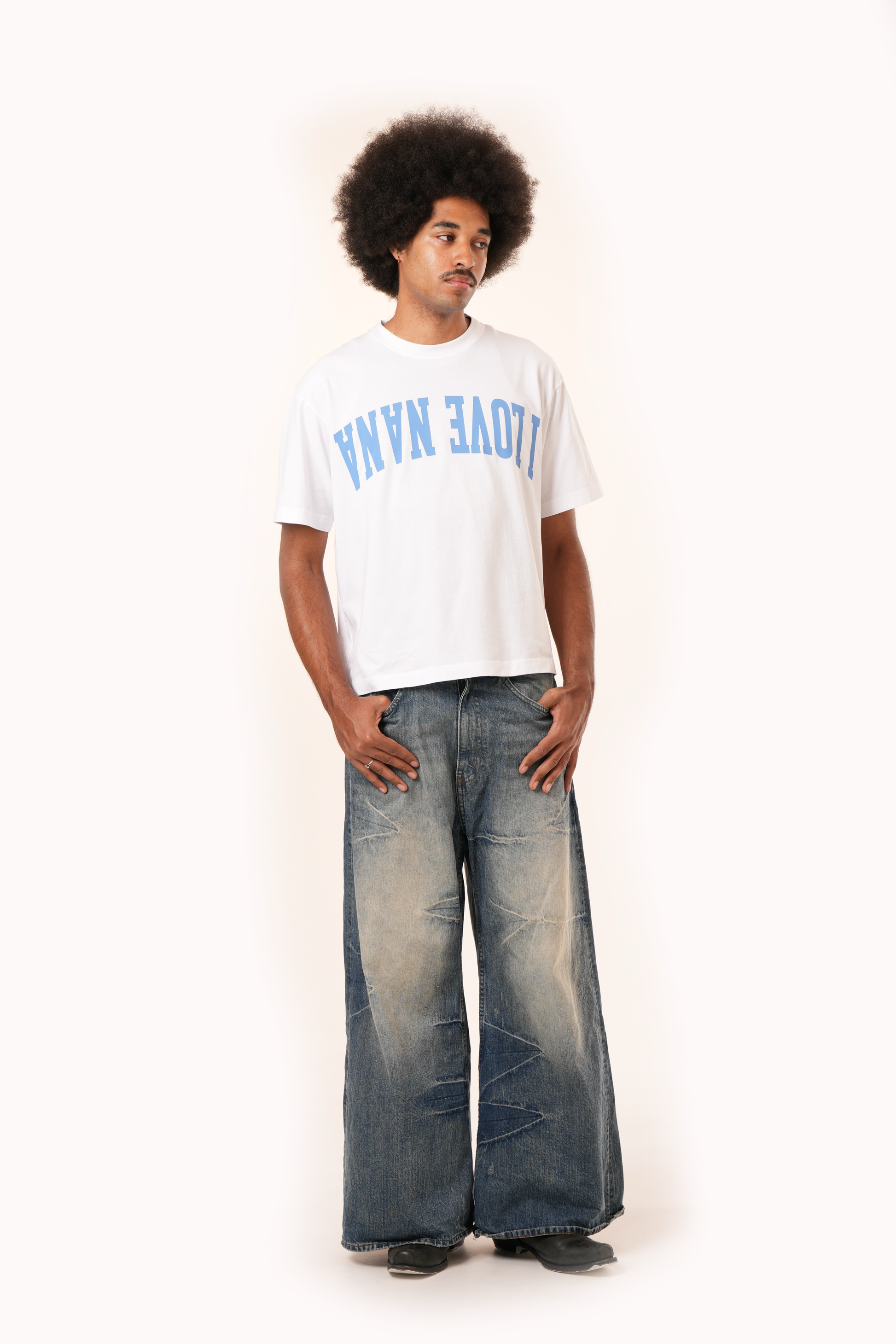 CLEANSE Cropped Tee white view 4