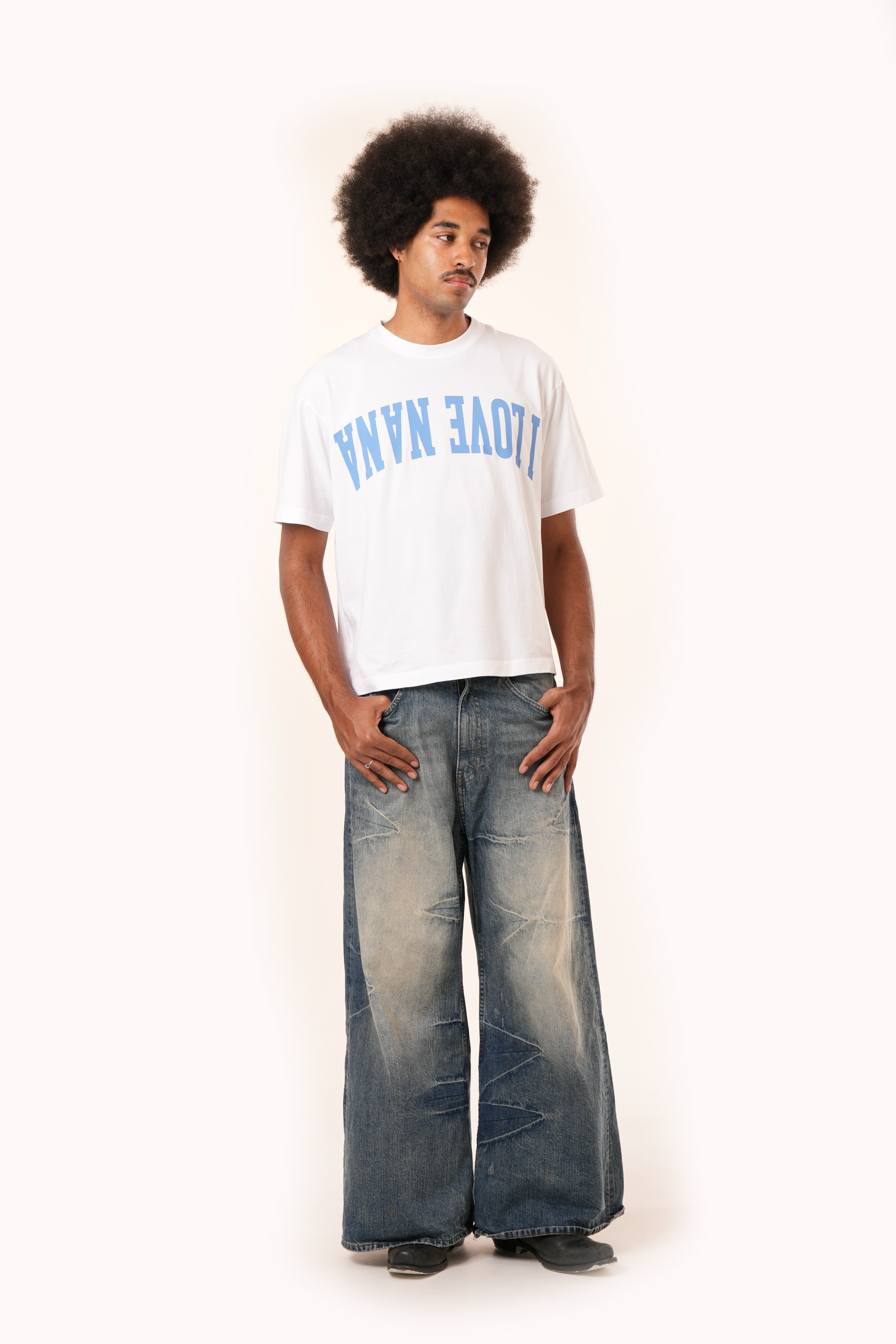 CLEANSE Cropped Tee white view 4